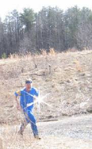 Greg Lennon Orienteering in Fran Uhler